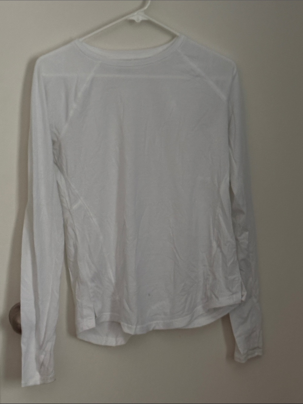 tek gear White Long Sleeve Women's Tee